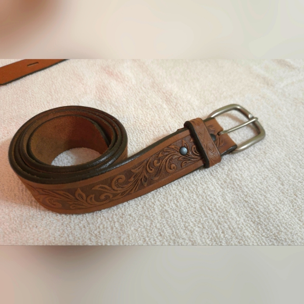 Honest by Brighton Leather Belt Size 34
